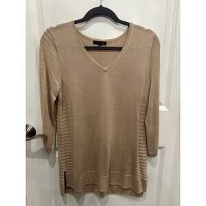 Ladies Long V-Neck Sweater
